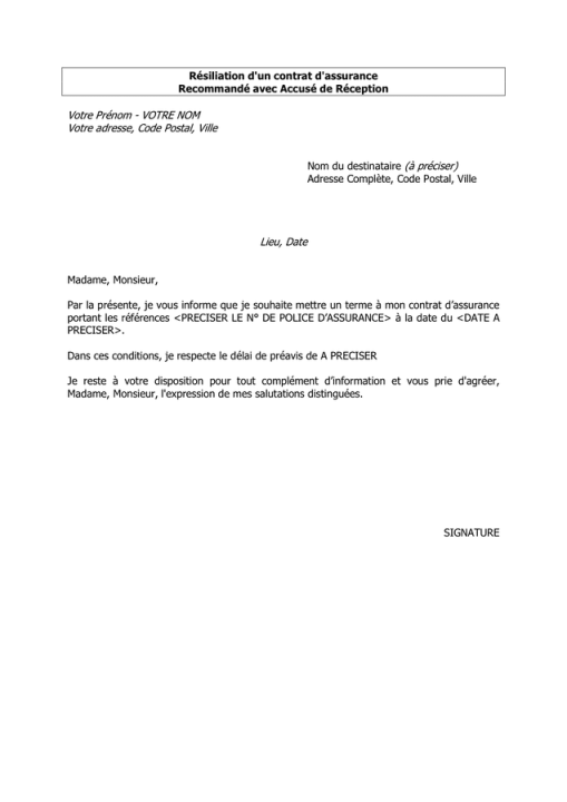 découvrez toutes les étapes essentielles pour résilier vos contrats d'assurance facilement et rapidement. obtenez des conseils pratiques, les documents nécessaires et les délais à respecter pour une résiliation sans tracas.